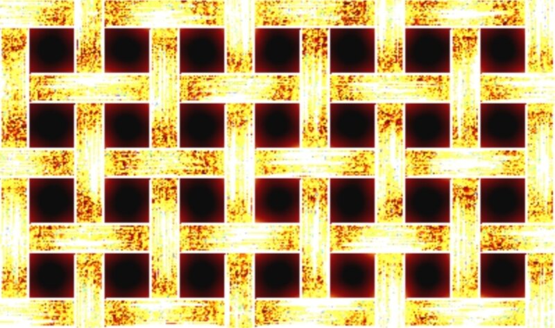 Woven Pattern with Squares