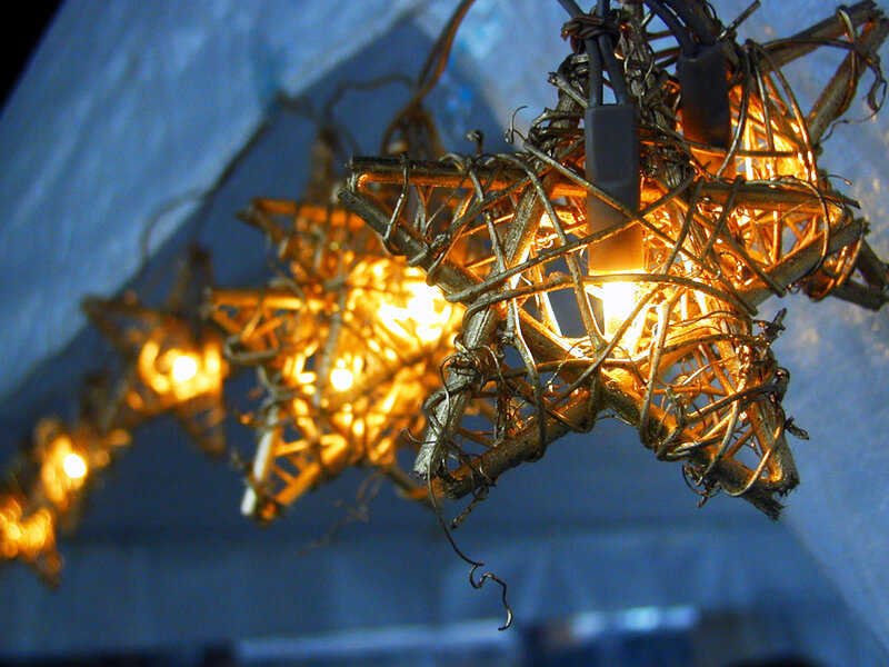 Woven Star Lights