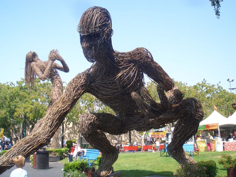 Woven Willow Sculptures