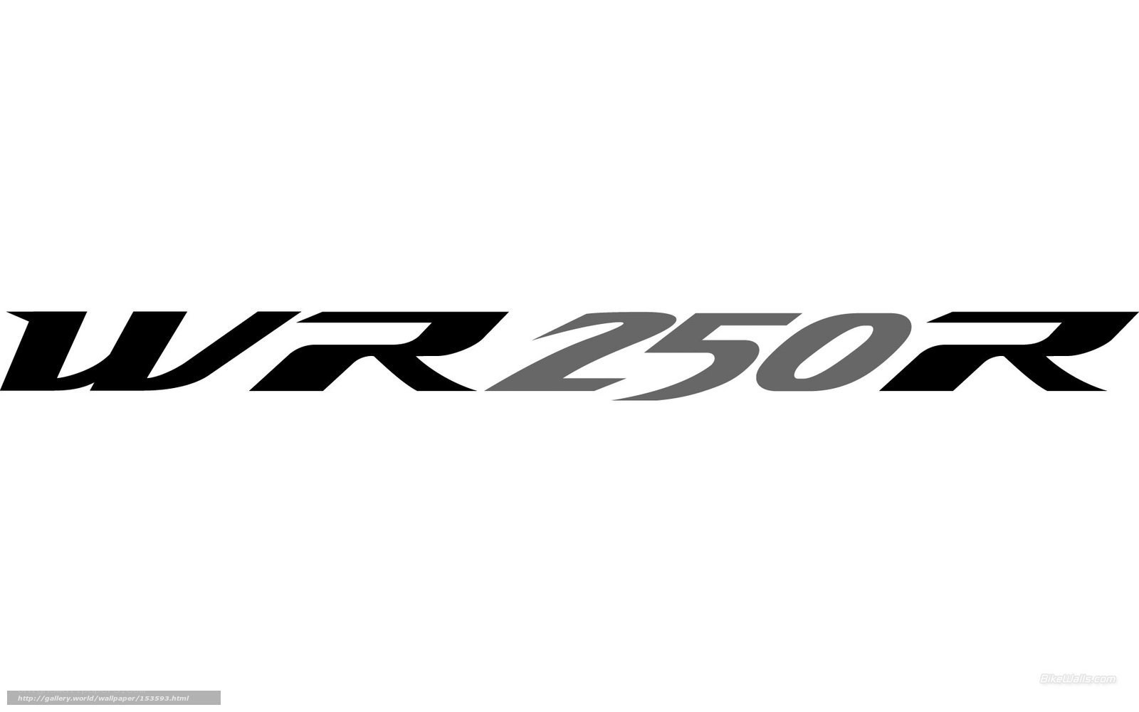 WR250R logo