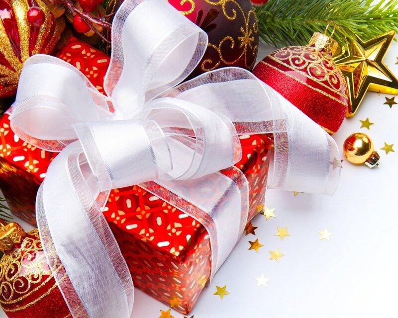 Wrapped Gift with Bow