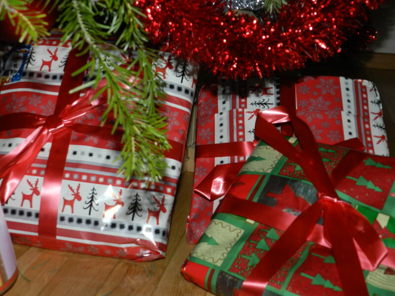 Wrapped Gifts under Tree