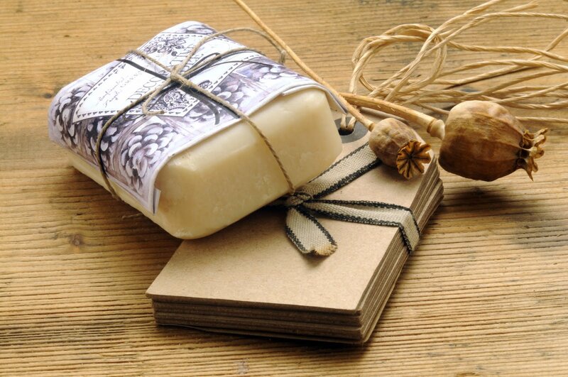 Wrapped Soap Bar