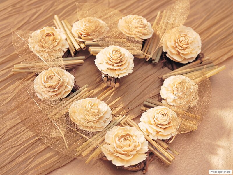 Wreath of Dried Flowers