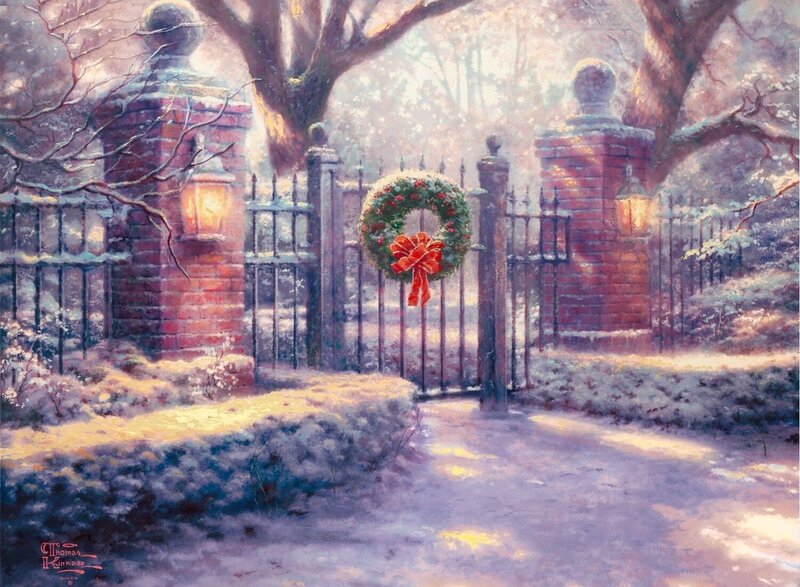 Wreath on Gate