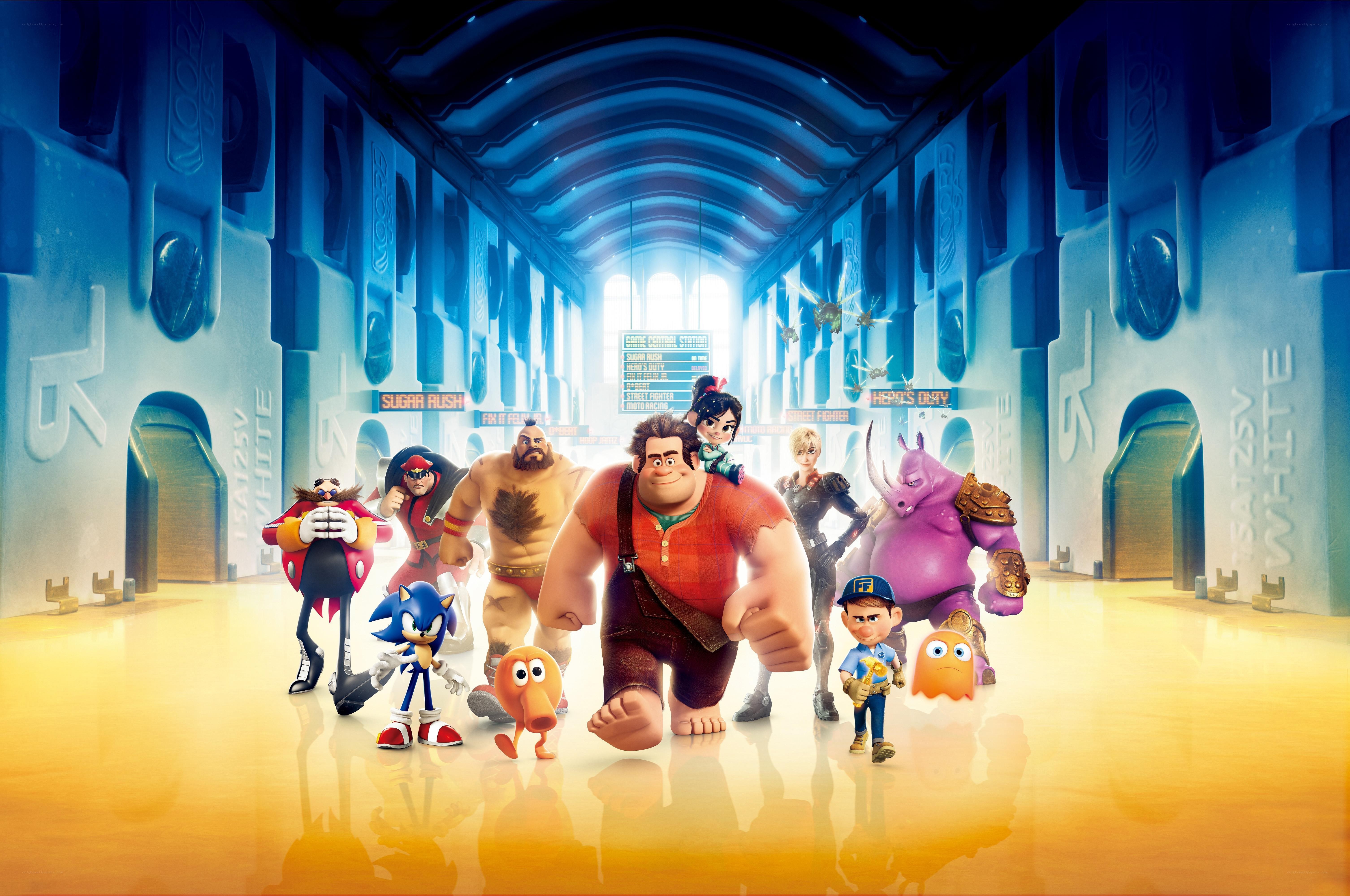 Wreck-It Ralph and friends
