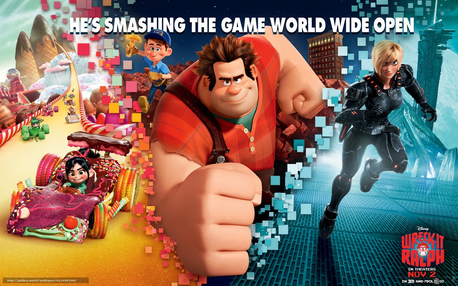 Wreck-It Ralph movie poster
