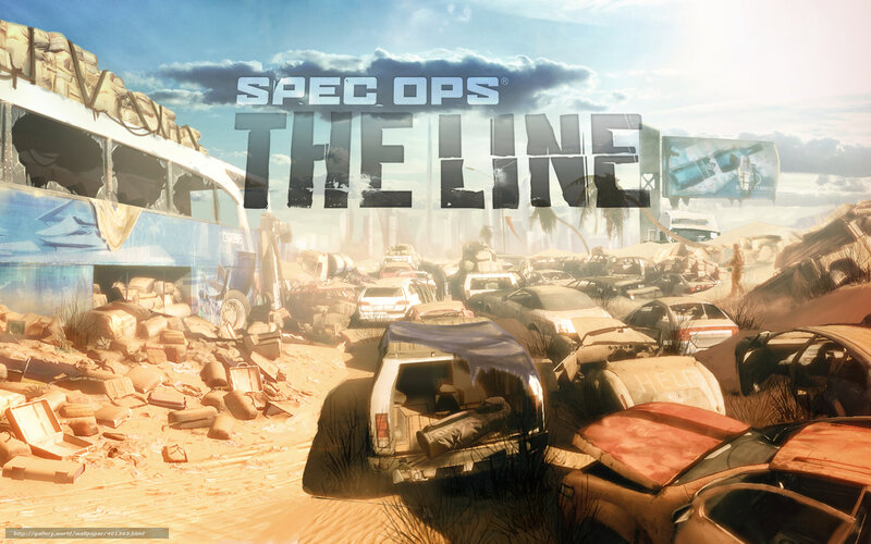 Wrecked Vehicles in Desert