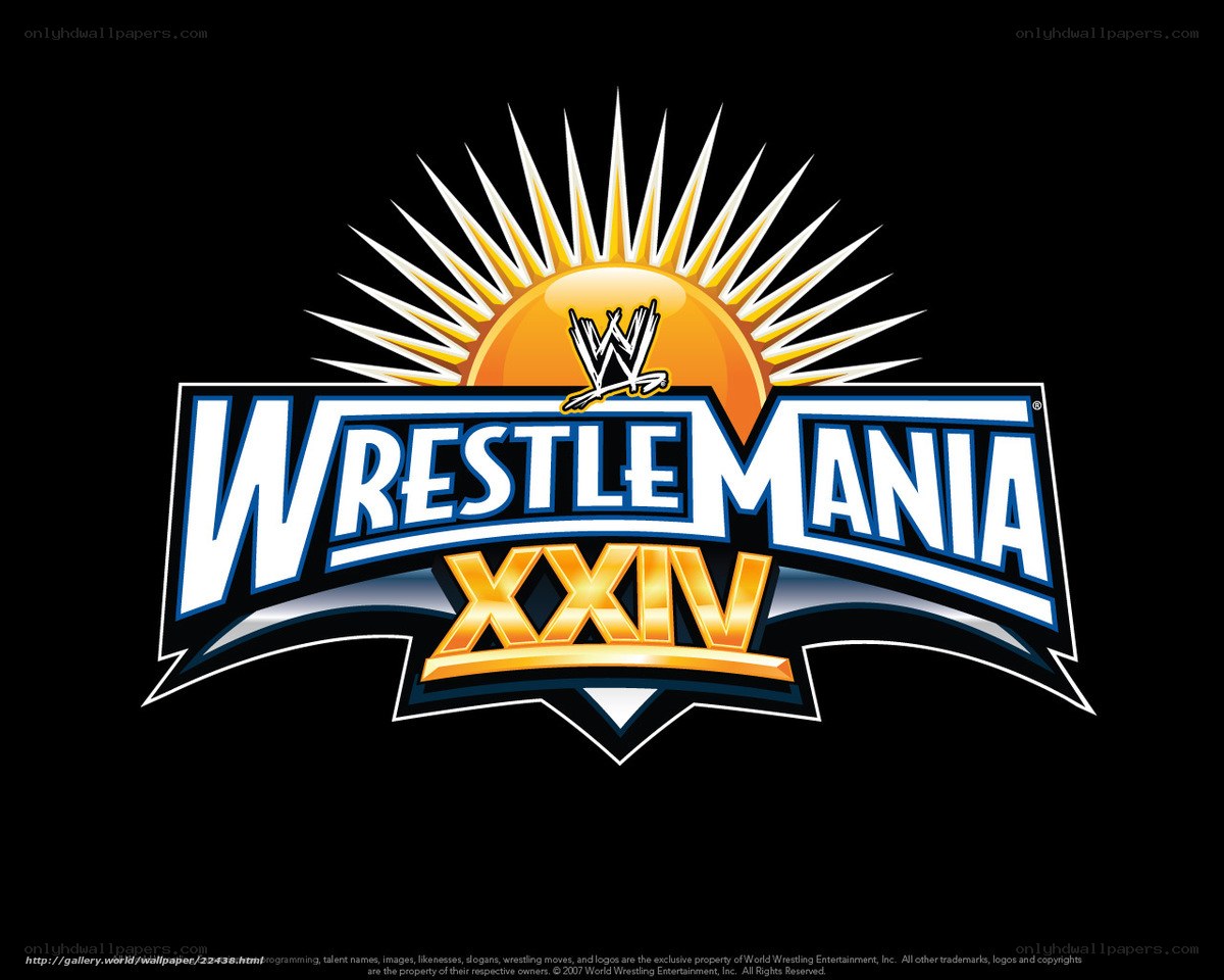 WrestleMania XXIV logo