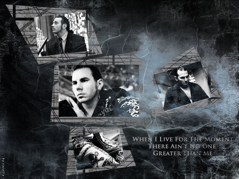 Wrestler collage with quote