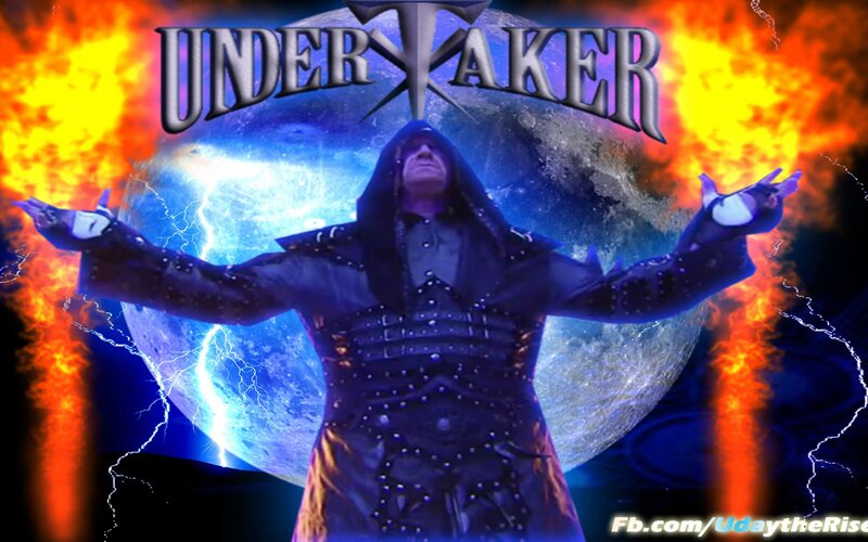 Wrestler in Black Cloak