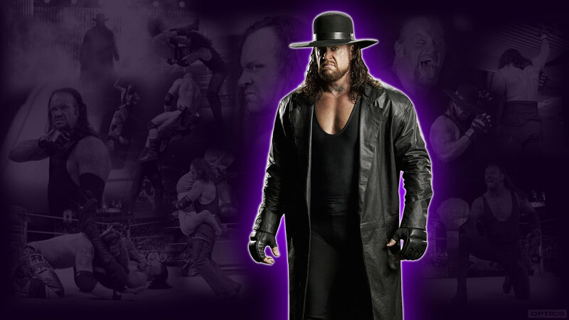 Wrestler in Black Coat — Purple