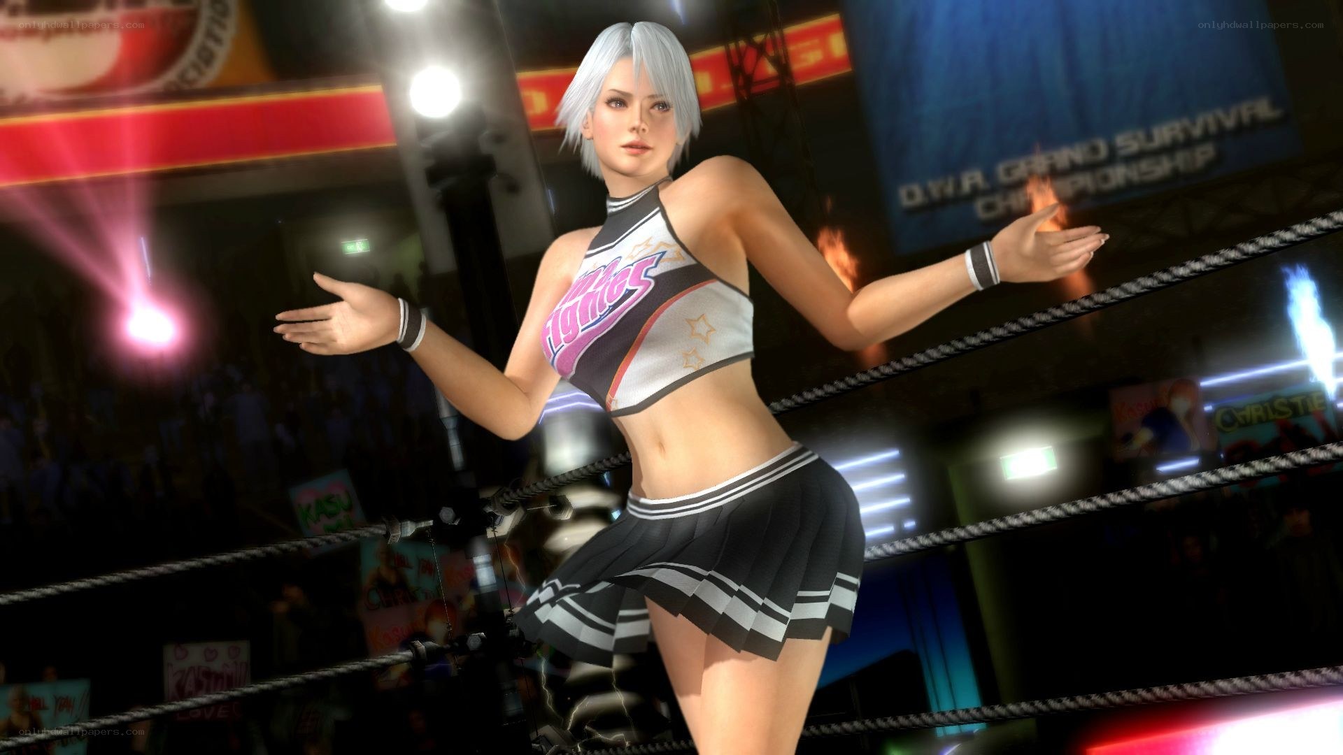 wrestler in ring