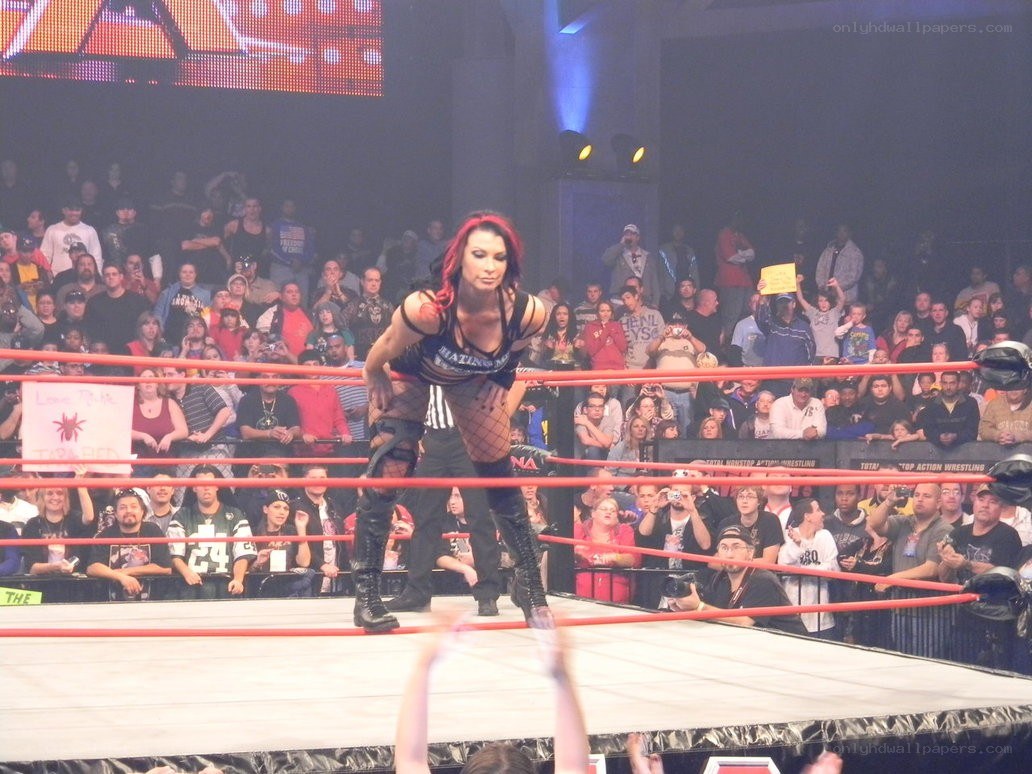 Wrestler in ring at event