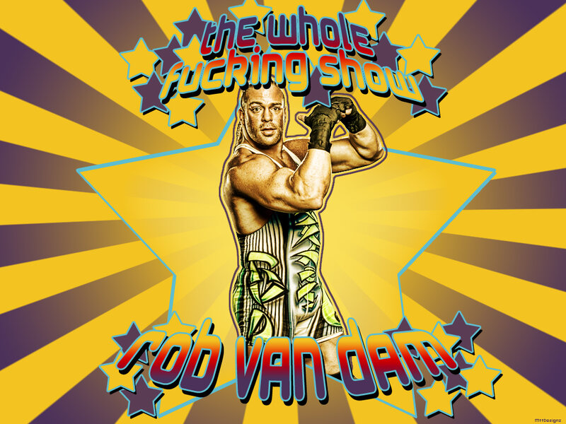 Wrestler in Ring Attire — Yellow