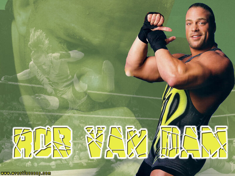 Wrestler in Ring — Green