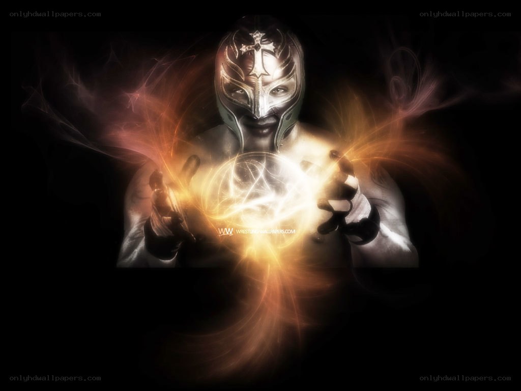 wrestler with energy ball