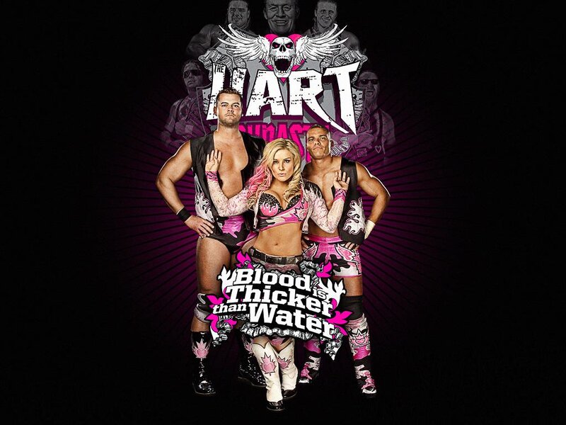 Wrestlers Posing Together — Black