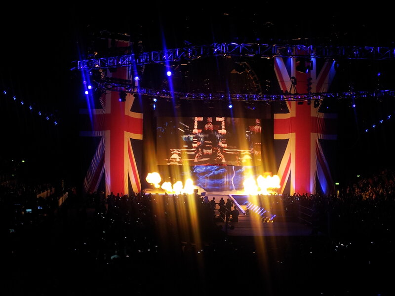 Wrestling Event Stage — Black