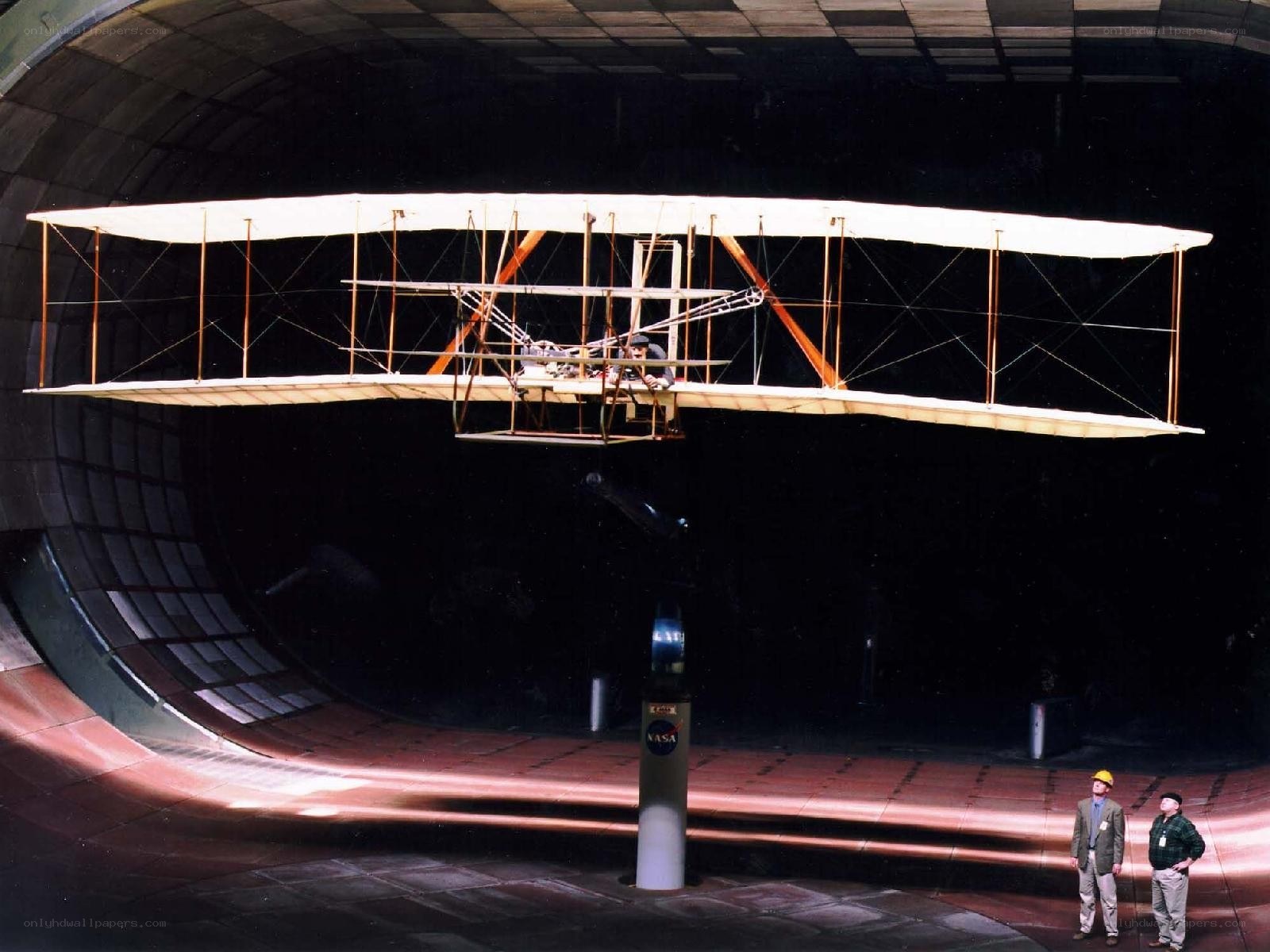 Wright Flyer on display