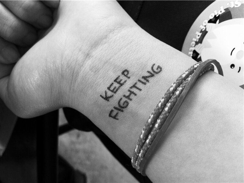Wrist with Tattoo