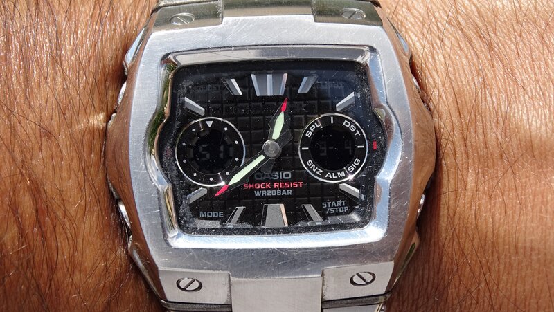Wristwatch on Arm