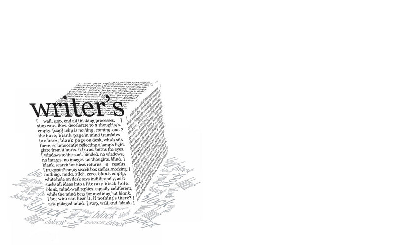 writer's block concept