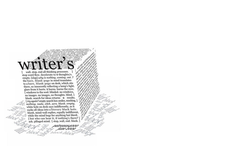 writer's block poem