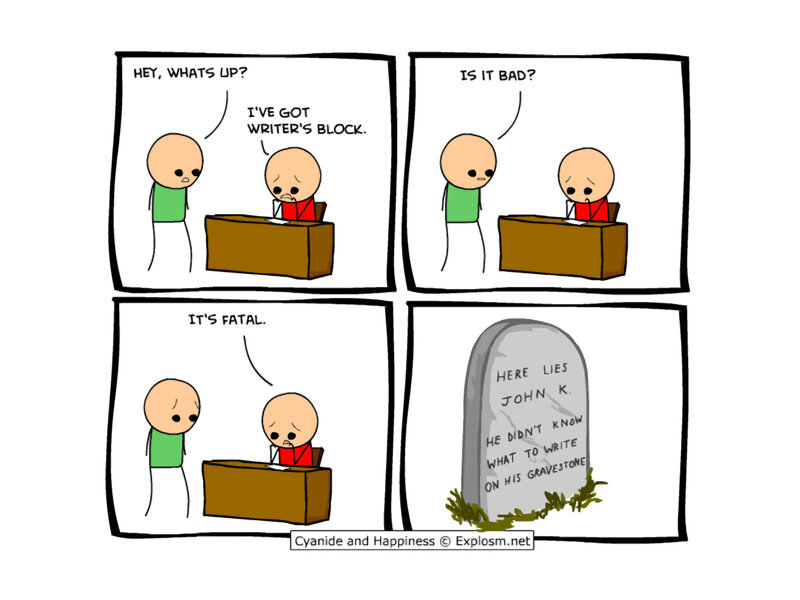 Writer's block