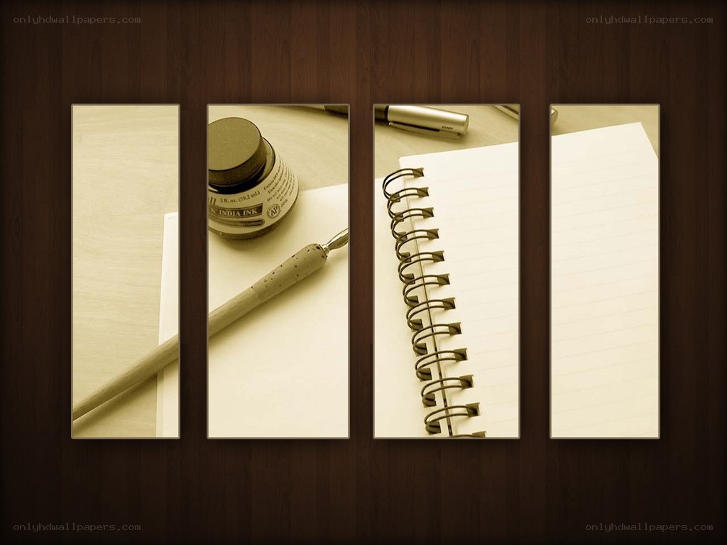 writing tools on desk