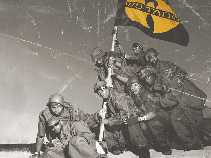Wu-Tang Clan flag raising