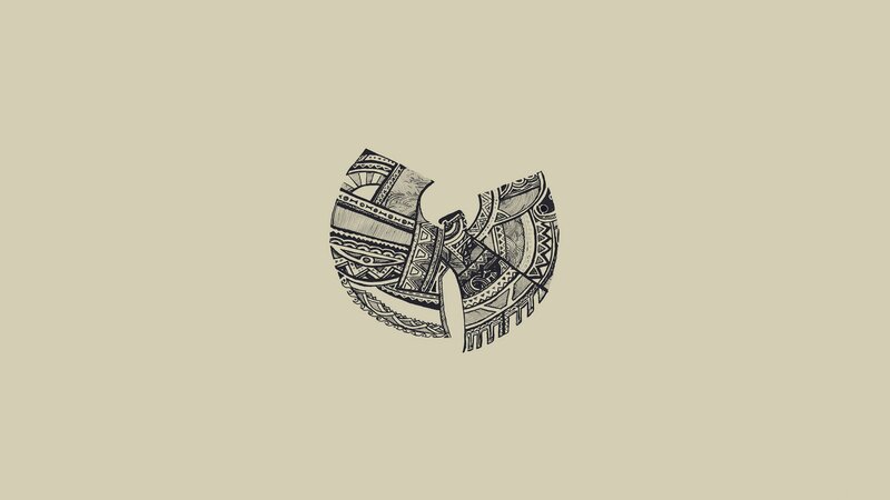Wu-Tang Clan Logo — Black, Minimalist