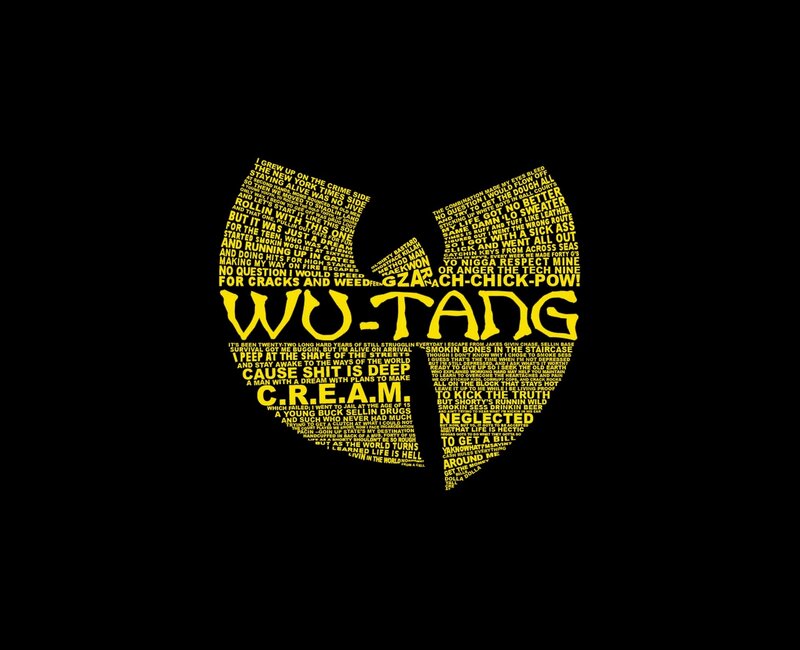 Wu-Tang Clan Logo — Black