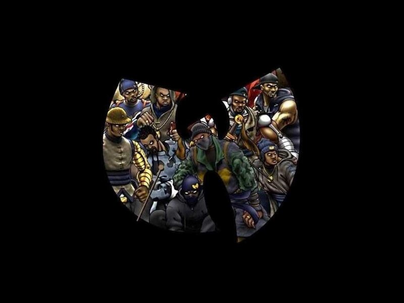 Wu-Tang Clan logo with members