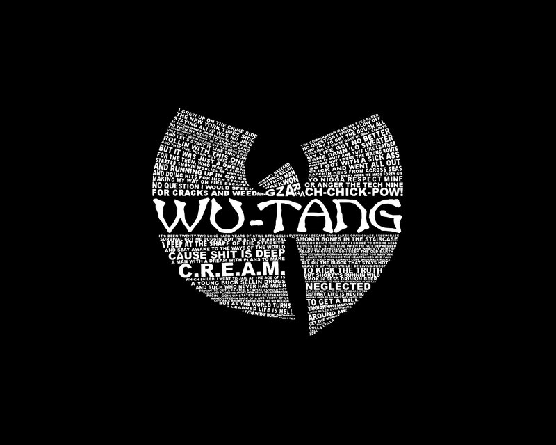 Wu-Tang Clan word art