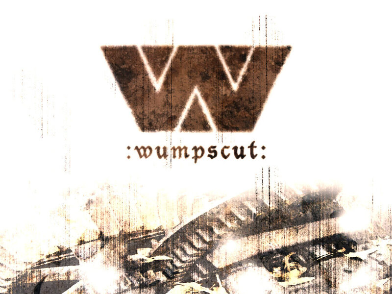 Wumpscut logo with distressed texture