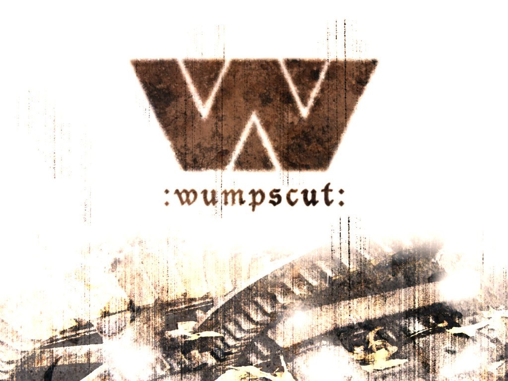 Wumpscut logo with distressed texture
