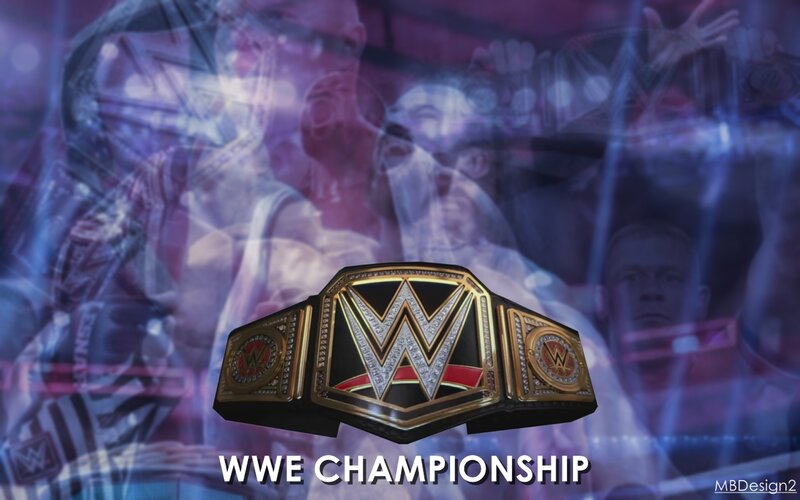 WWE Championship Belt — Black
