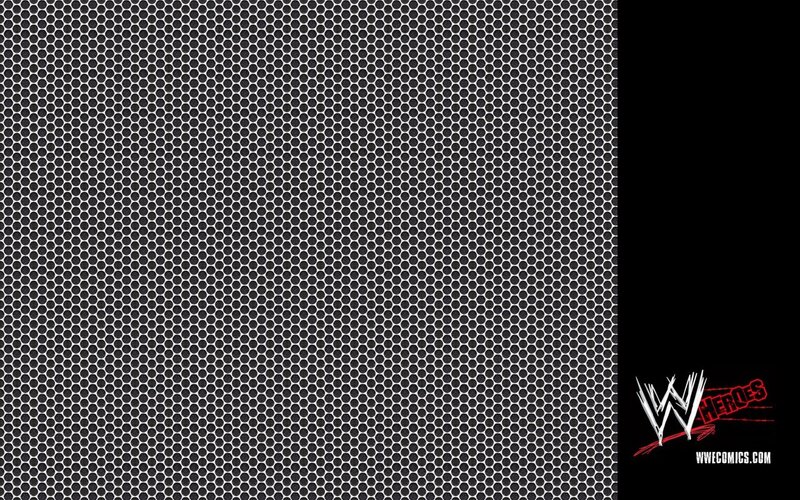 WWE Heroes logo on mesh background