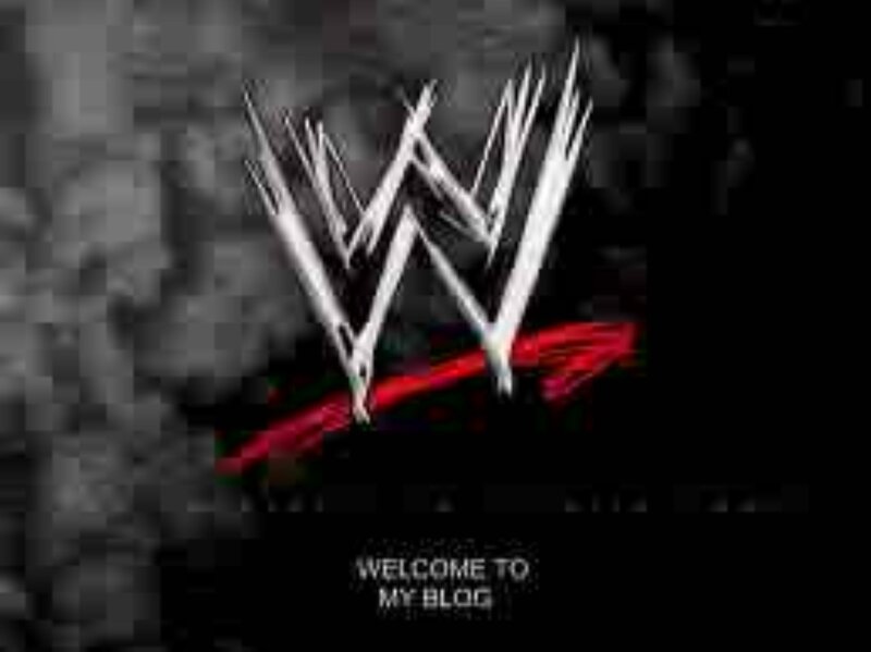 WWE Logo on Dark Background