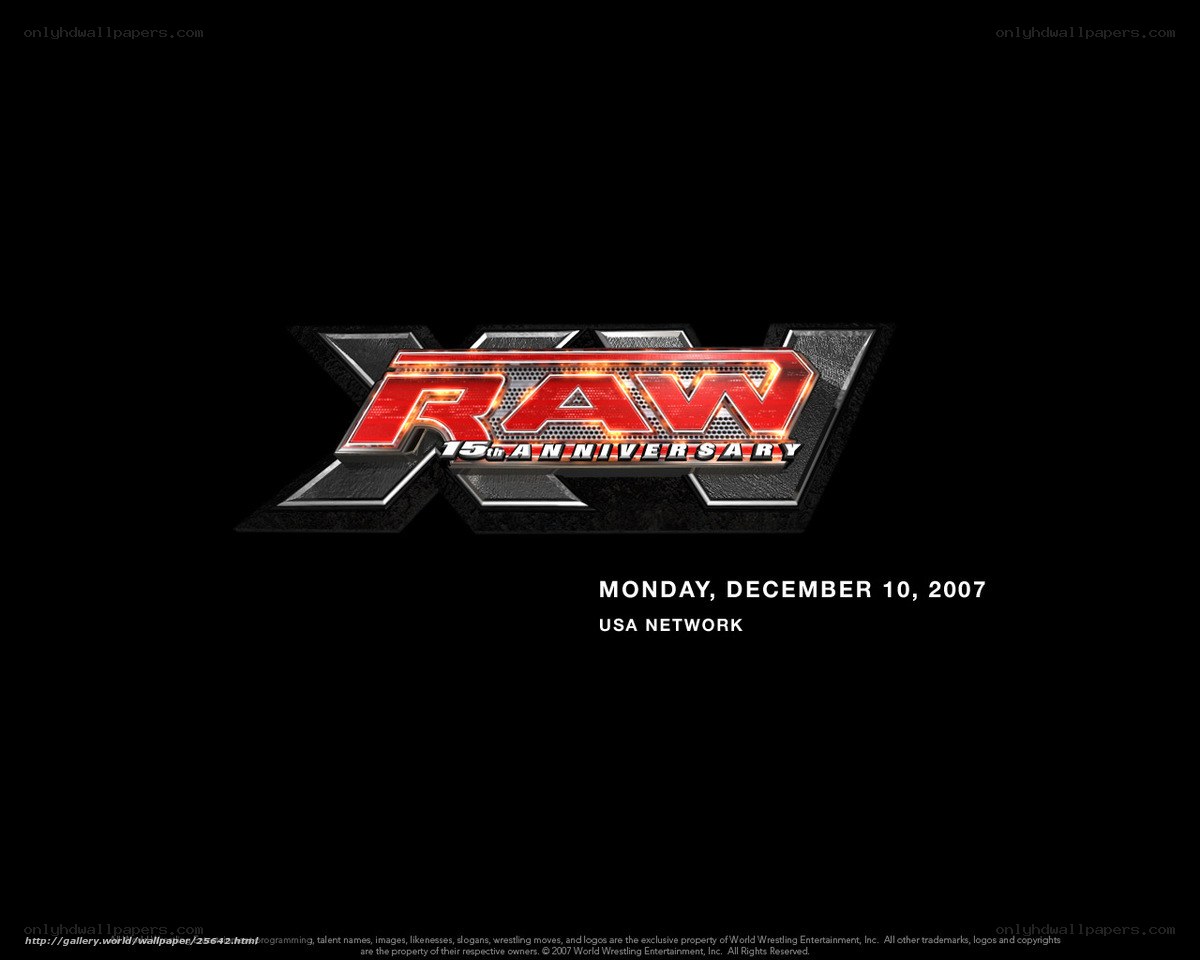 WWE Raw 15th Anniversary