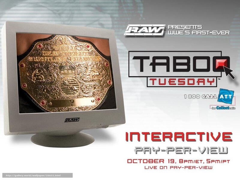WWE Taboo Tuesday