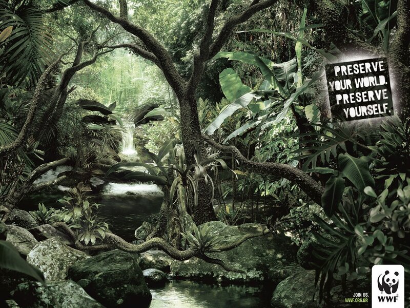 WWF conservation ad
