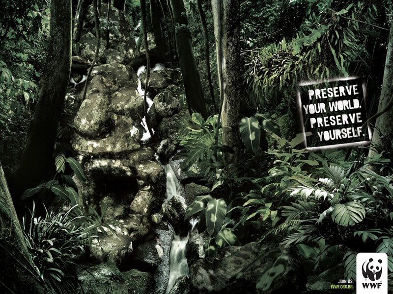 WWF conservation ad