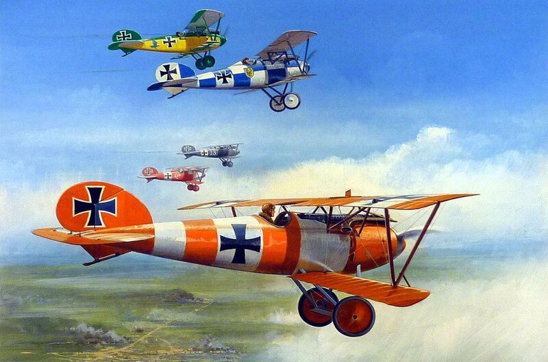 WWI German Biplanes