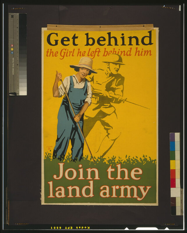WWI propaganda poster
