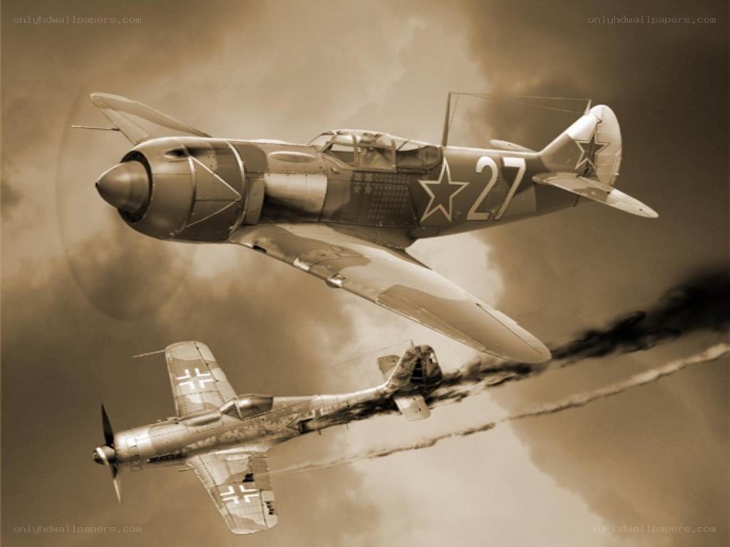 WWII Air Combat Scene