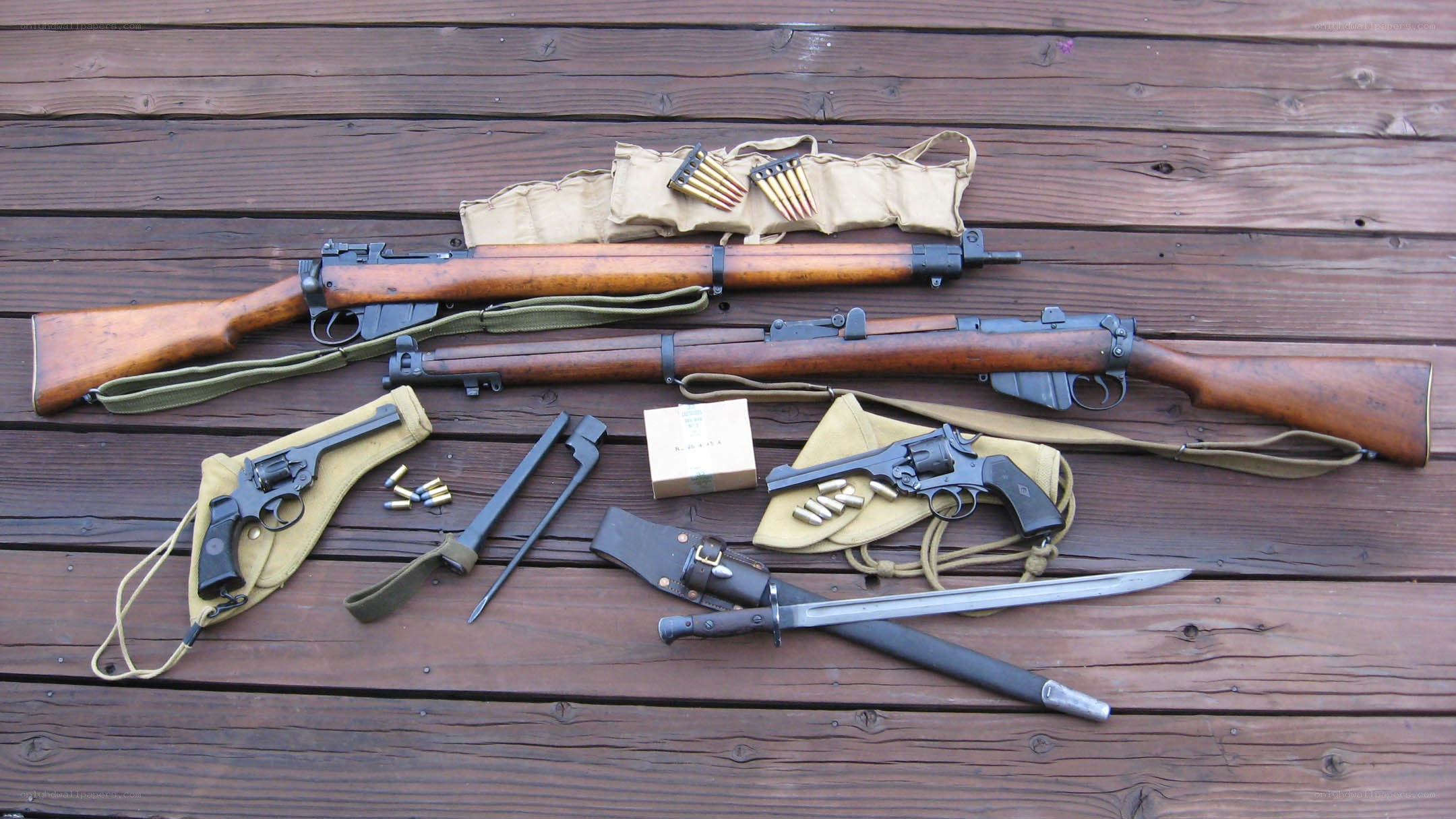 WWII British infantry kit