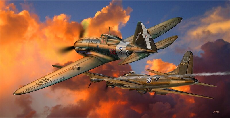 WWII Fighter and Bomber