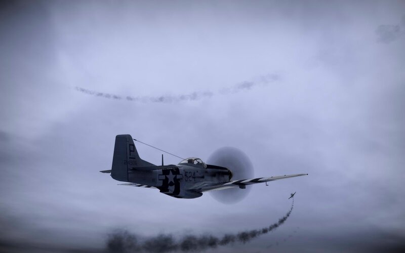WWII Fighter Plane — Gray